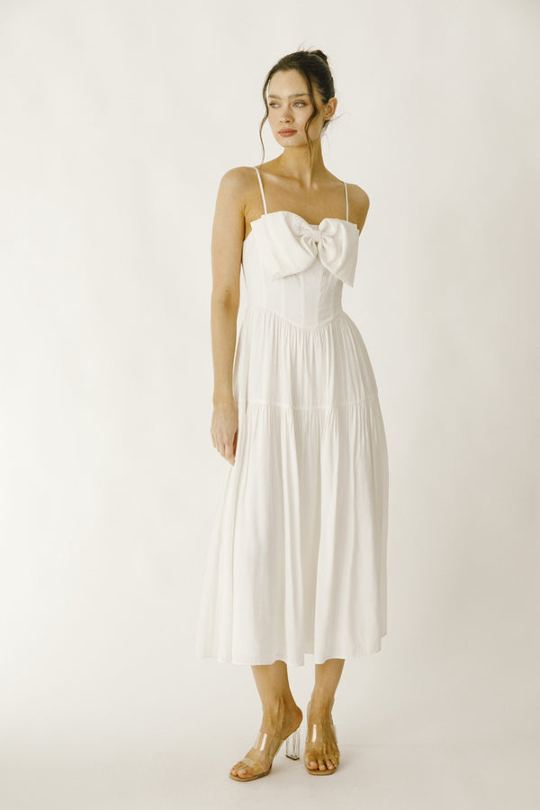 Ivory Bow Dress