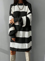 Striped Over-Sized Dress