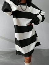 Striped Over-Sized Dress