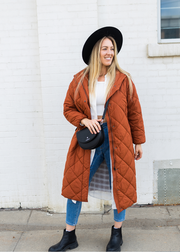 Longline Puffer Coat