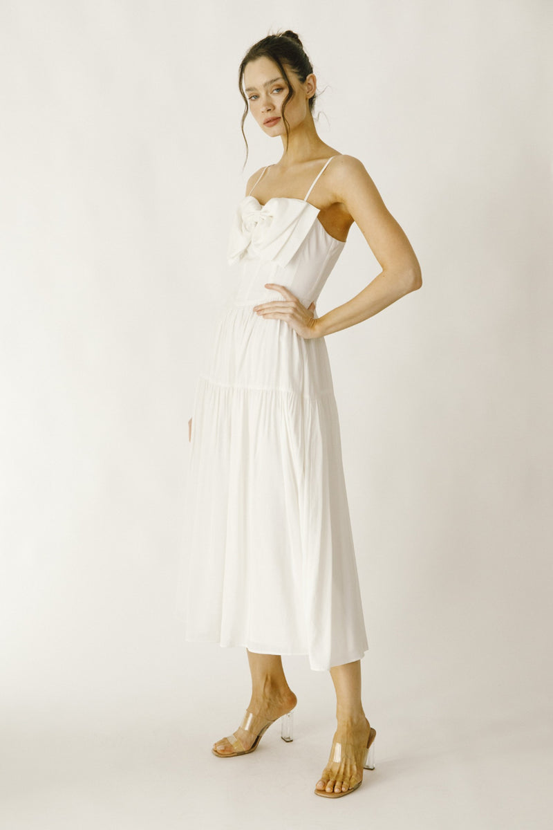 Ivory Bow Dress