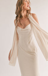 Mirage Dress (with shawl)