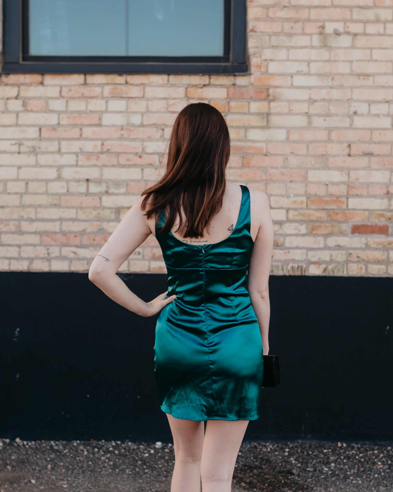 Teal Mini Dress The Dress Co. Teal Mini Dress The Dress Co.