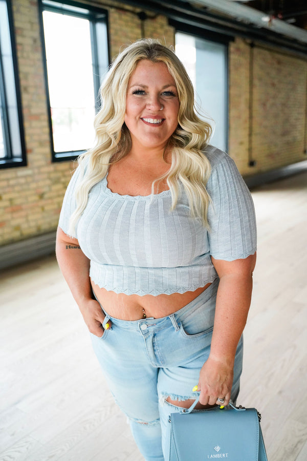 Flow Cropped Sweater