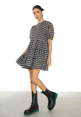 Checked Dress